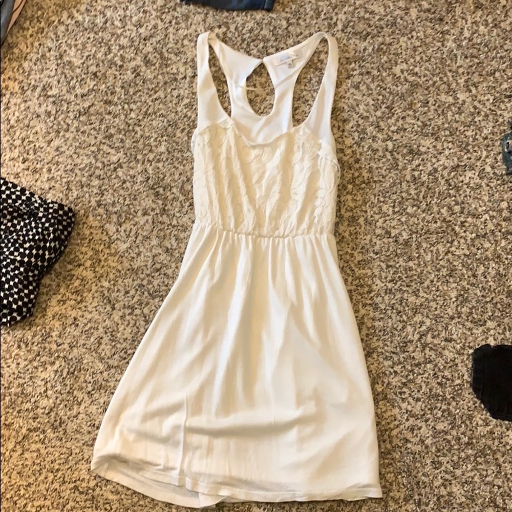 White dress